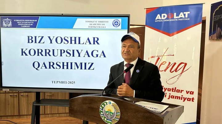 Biz korrupsiyaga qarshi