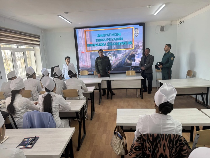 Biz korrupsiyaga qarshimiz