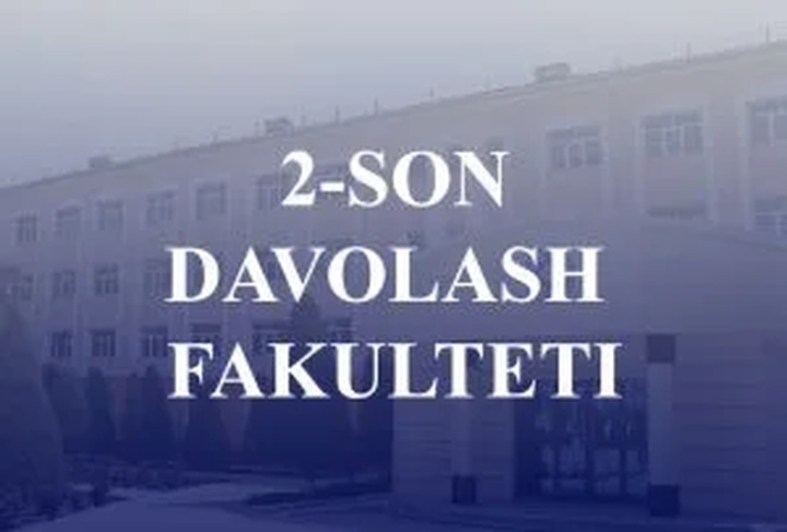 2-son davolash ishi
